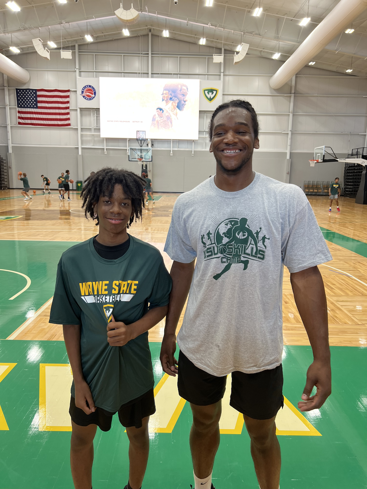 Boy's Basketball Attends Wayne State Camp gallery cover photo