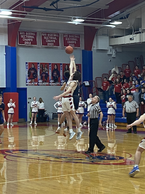 Boys Varsity Basketball Loses to Lewis Cass cover photo
