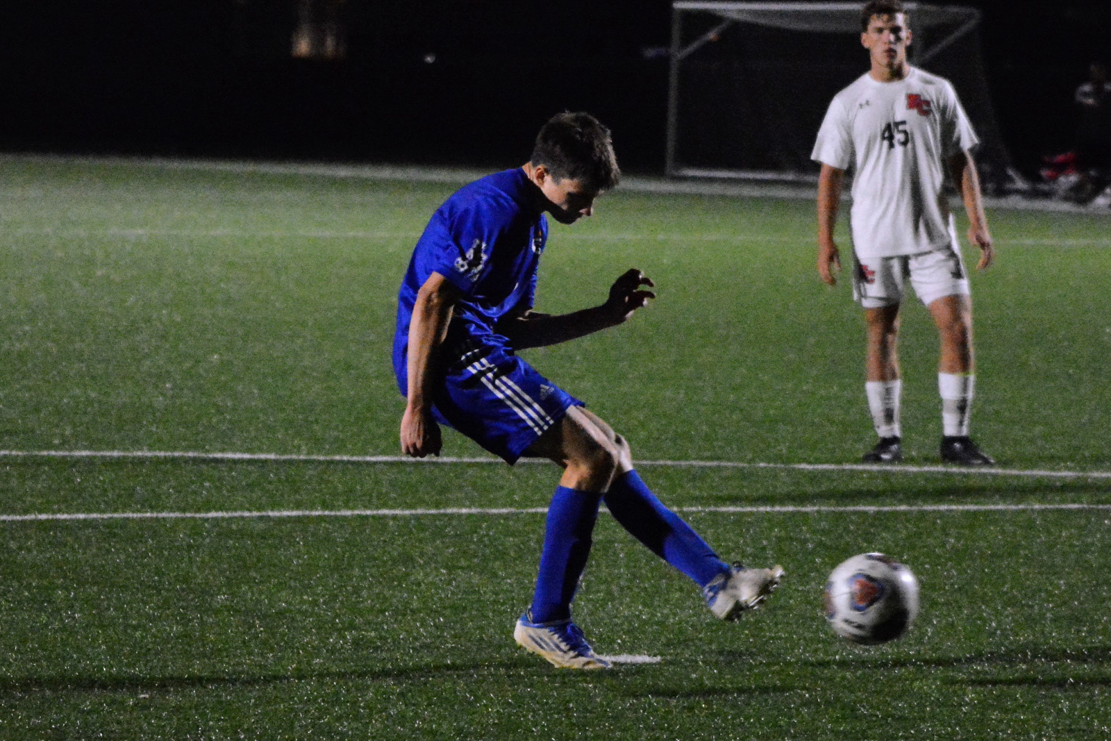Late PK propels Bull Dogs past East Central in boys soccer cover photo