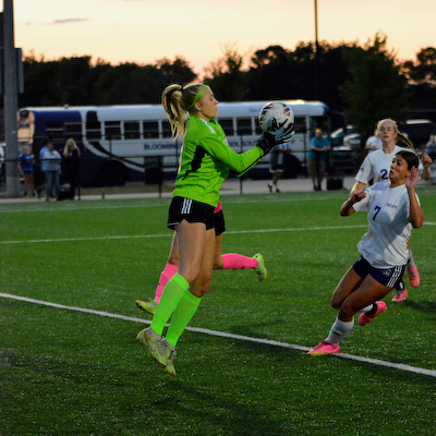 Ninth-ranked Panthers slip by Bull Dogs in girls soccer cover photo