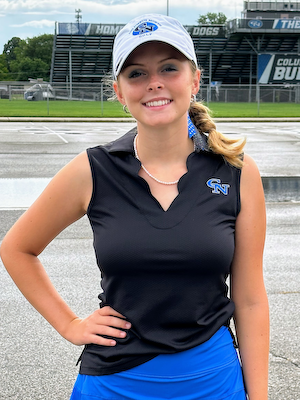 Girls golf team fourth at Sectional meet.  Hopkins advances to Regionals cover photo