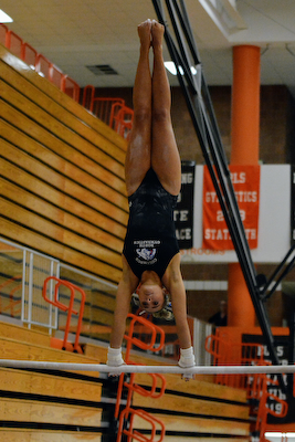 Gymnasts tumble over Columbus East cover photo