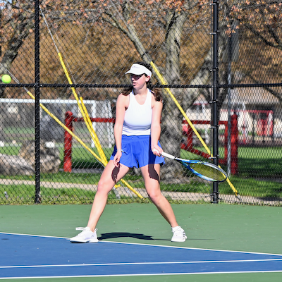 North breezes past Jeffersonville in girls tennis cover photo