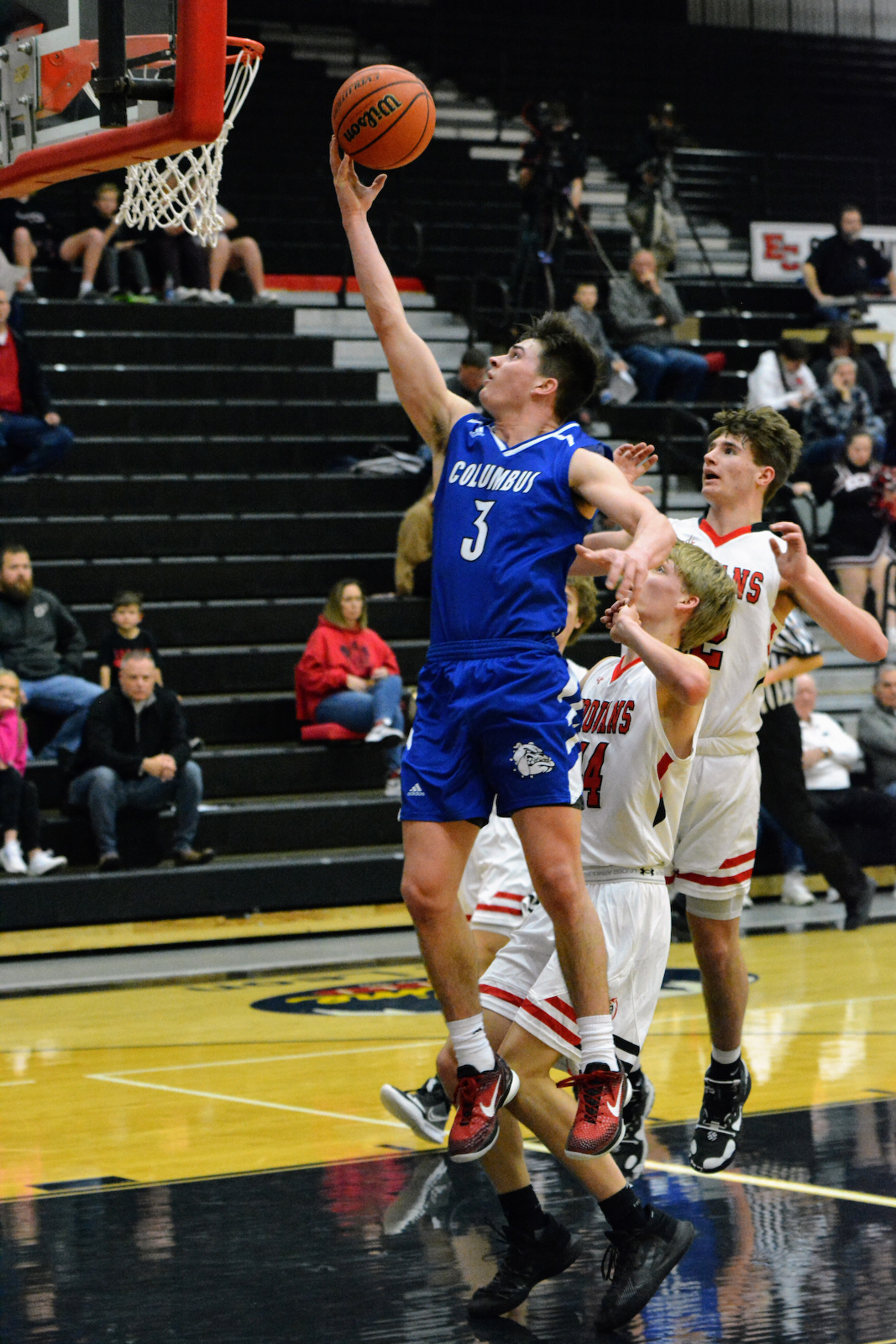 Bull Dogs roll over East Central in boys basketball cover photo