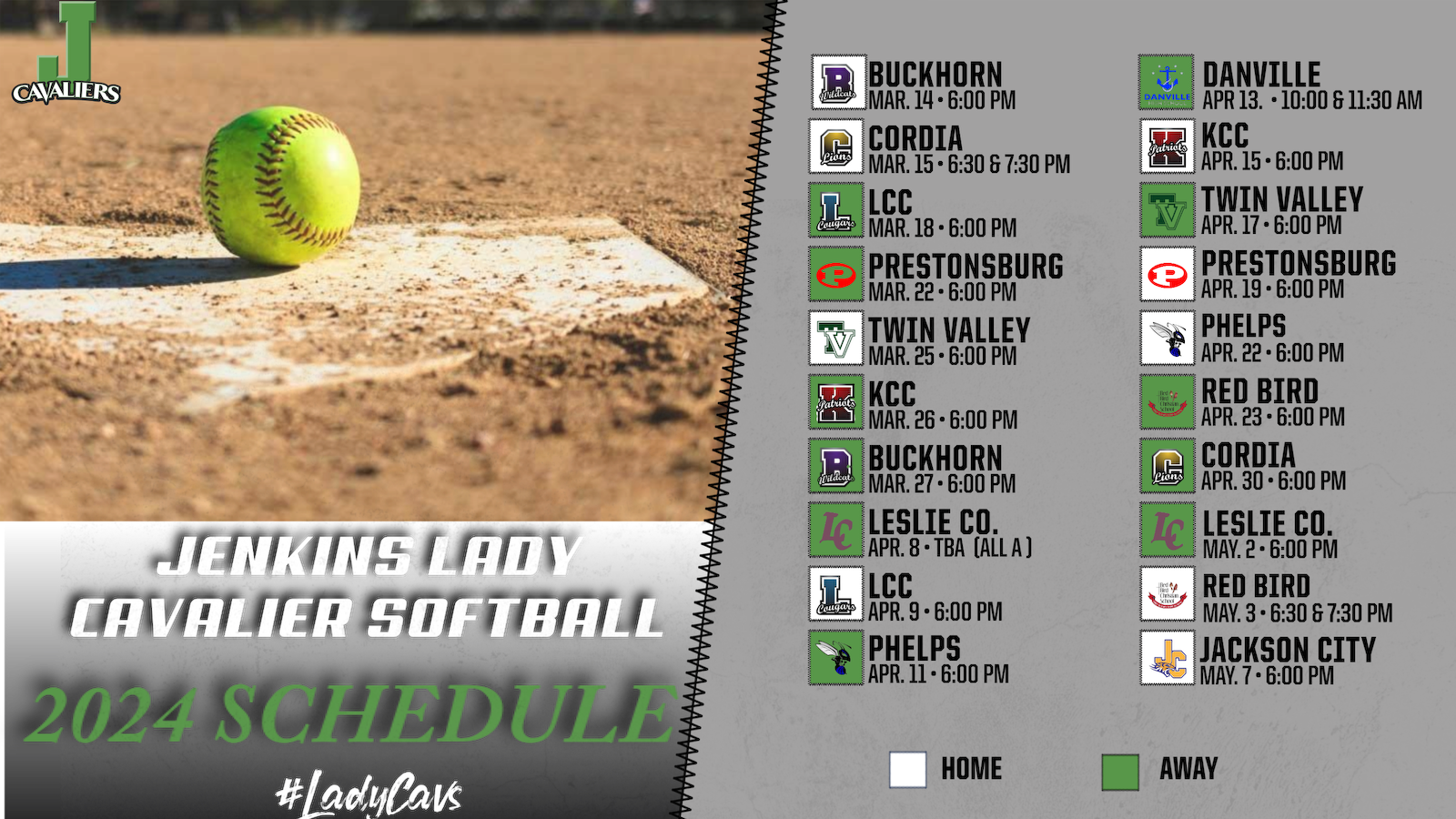 2024 High School Softball Schedule gallery cover photo