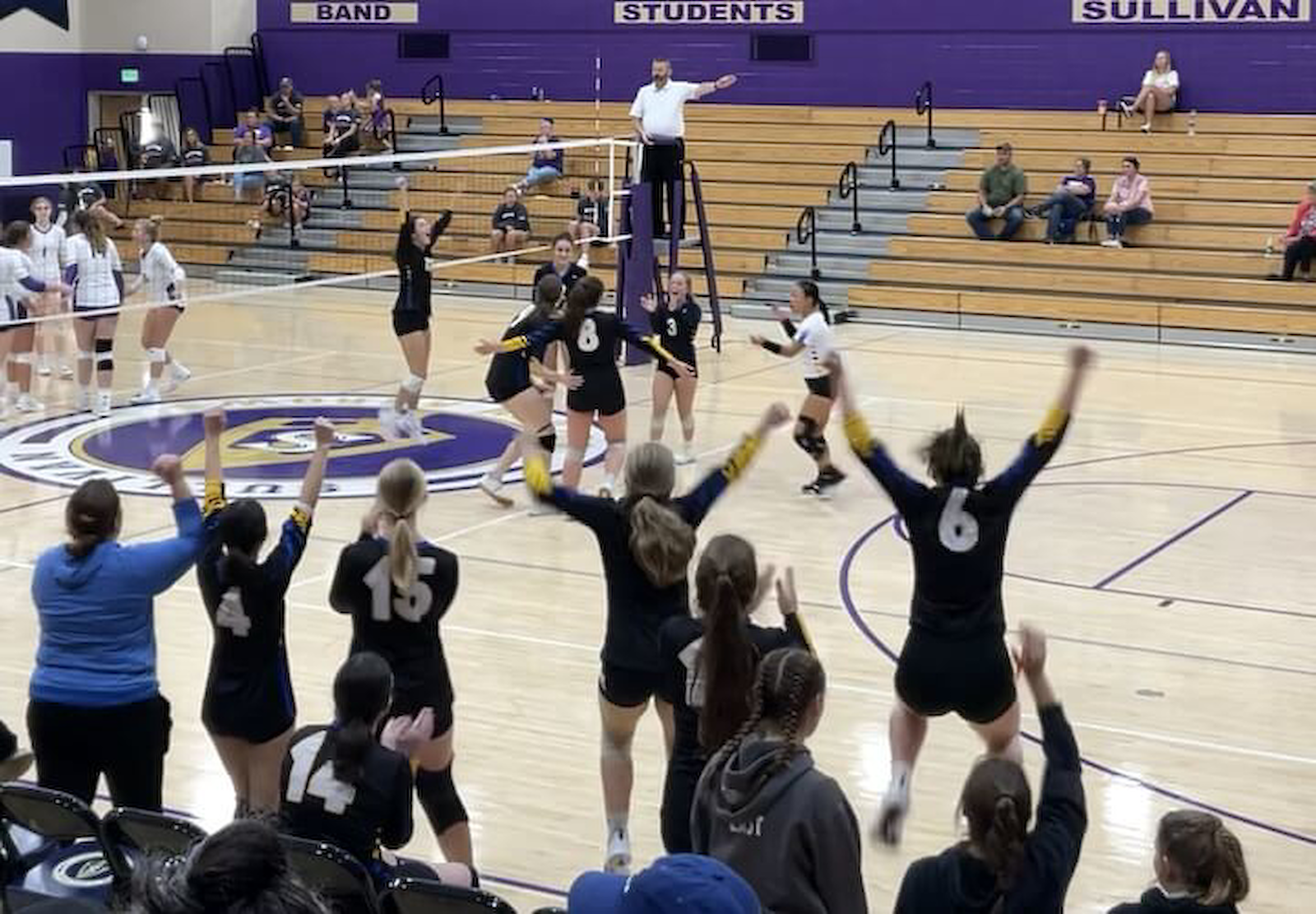 Brown County Eagles Varsity Volleyball Takes Down Conference Opponent in 4 Sets cover photo