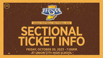 2023 IHSAA Sectional #45 - Football Ticket Information cover photo