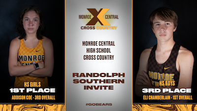 Girls 1st, Boys 3rd at the Randolph Southern Invitational cover photo
