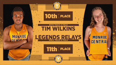 Boys Track & Field place 10th at the Tim Wilkins Busco Invite; Girls Track & Field place 11th at the Legends Relays cover photo