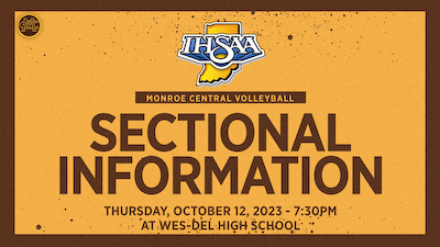 2023 IHSAA Sectional #40 - Volleyball Information cover photo