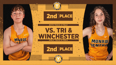 Girls and Boys Both Place 2nd; Varsity Track & Field vs. Tri & Winchester cover photo