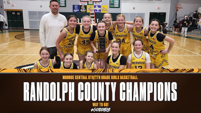 6th/7th Grade Girls Basketball wins the Randolph County Tournament cover photo