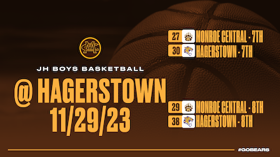 Both Junior High Boys Basketball teams fall to Hagerstown cover photo