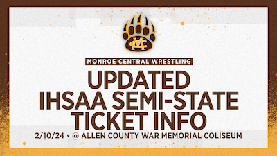 IHSAA Wrestling Semi-State Ticket Information cover photo