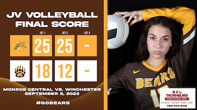 JV Volleyball falls to Winchester cover photo