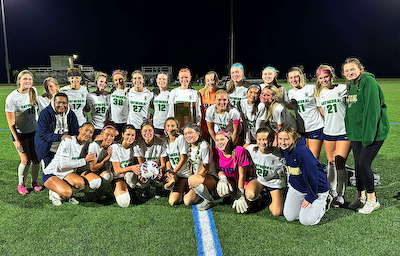 Girls Soccer Wins Sectionals cover photo