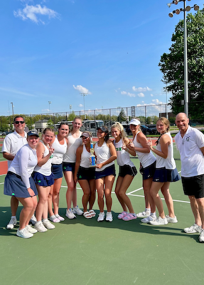 Girls Tennis Wins Penn Invite cover photo