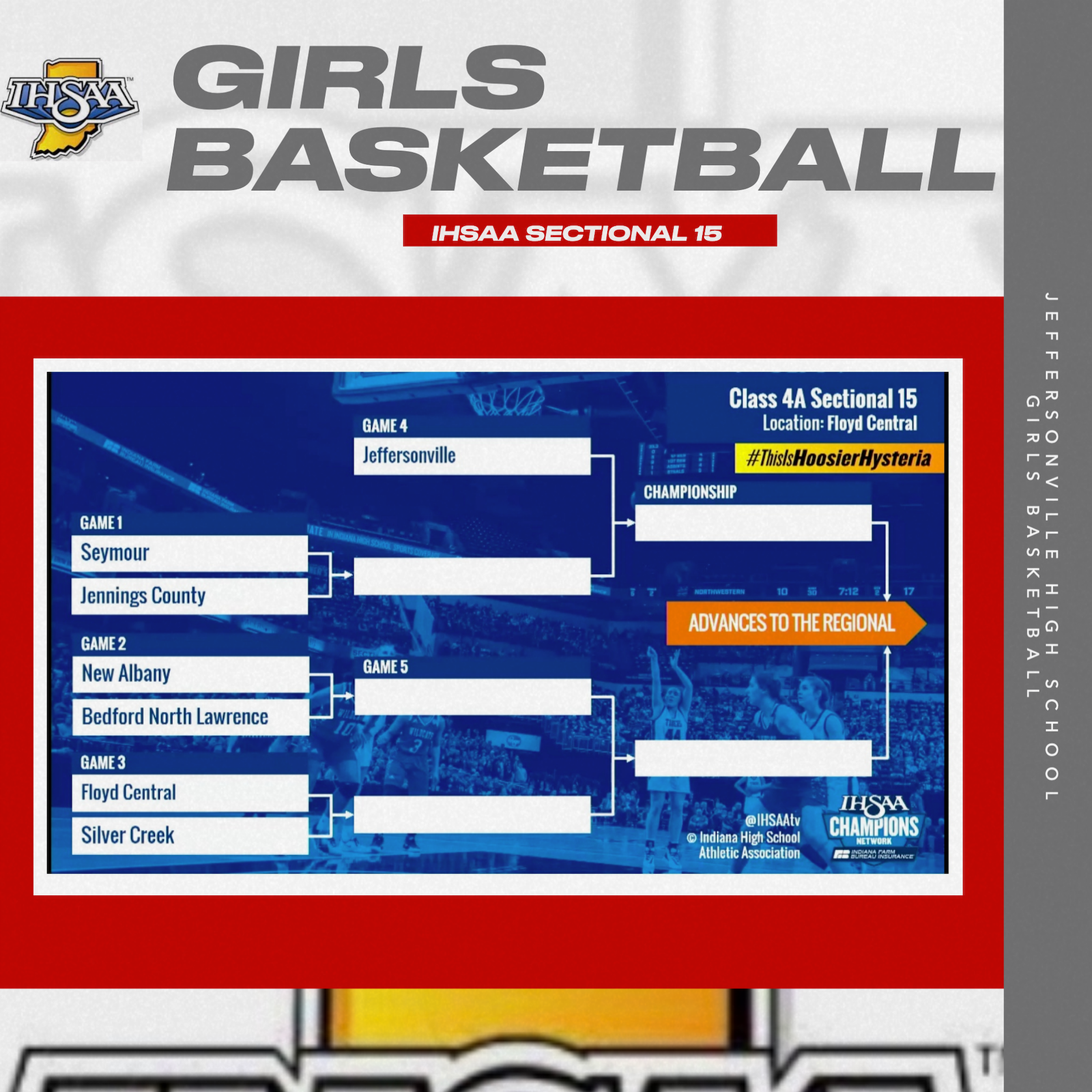 2024 Girls Basketball Sectional 15 Pairings gallery cover photo