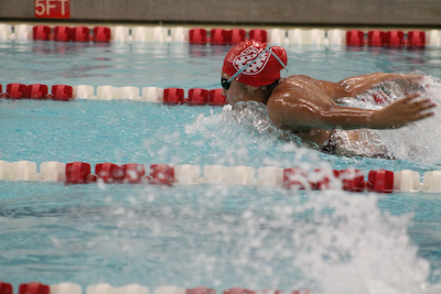 Swimming Opens with first Co-Ed meet of the Year! cover photo