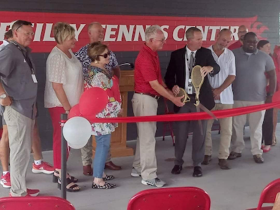 Mark Reilly Tennis Center Ribbon Cutting cover photo