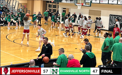 Boys Basketball upends Evansville North on the road! cover photo