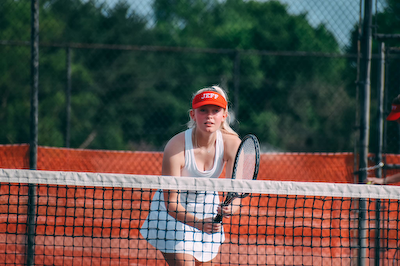 Red Devils Girls Tennis falls to New Albany cover photo