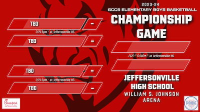 JHS to host GCCS Elementary Boys Basketball Final Four and Championship Games cover photo
