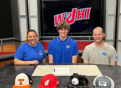 Red Devils RHP, Bingham signs with Middle Tennessee State University cover photo