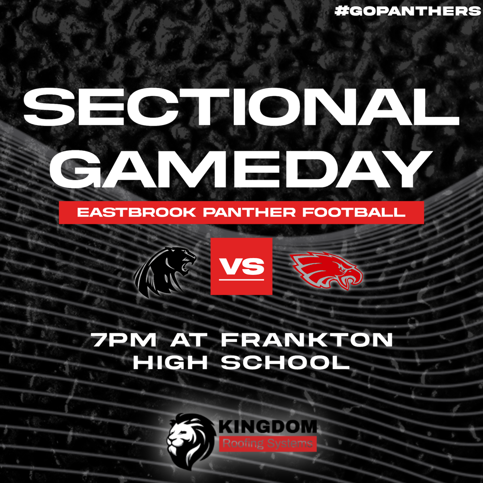 Tickets for Football Sectional at Frankton cover photo