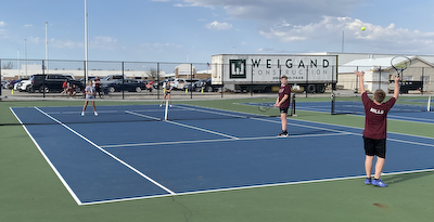 Tennis Opens Season With Victory Over Indian Springs cover photo