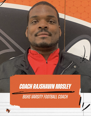 BGHS Welcomes Coach Mosley As New Head Football Coach cover photo