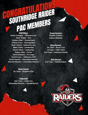 Congratulation to our Fall All PAC Recipients! cover photo