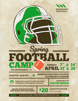 Youth Spring Football Camp cover photo
