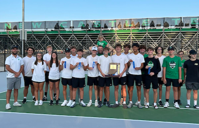 Trojan Tennis Repeats as Sectional Champions cover photo