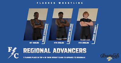 Flashes Advance 7 Wrestlers to Regional cover photo