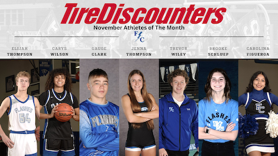 November Athletes of the Month cover photo