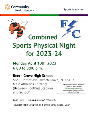 Sports Physical Night - 4/10/23 cover photo