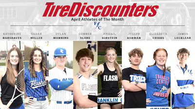 April Athletes of the Month! cover photo