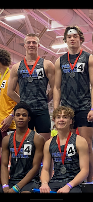 Boys Finish 5th at Indoor State HSR Meet cover photo