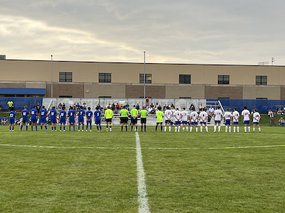 Boys Soccer narrowly loses to rival Roncalli cover photo