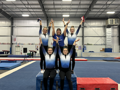 Flashes Gymnastics wins Hoosier Crossroads Conference Meet cover photo