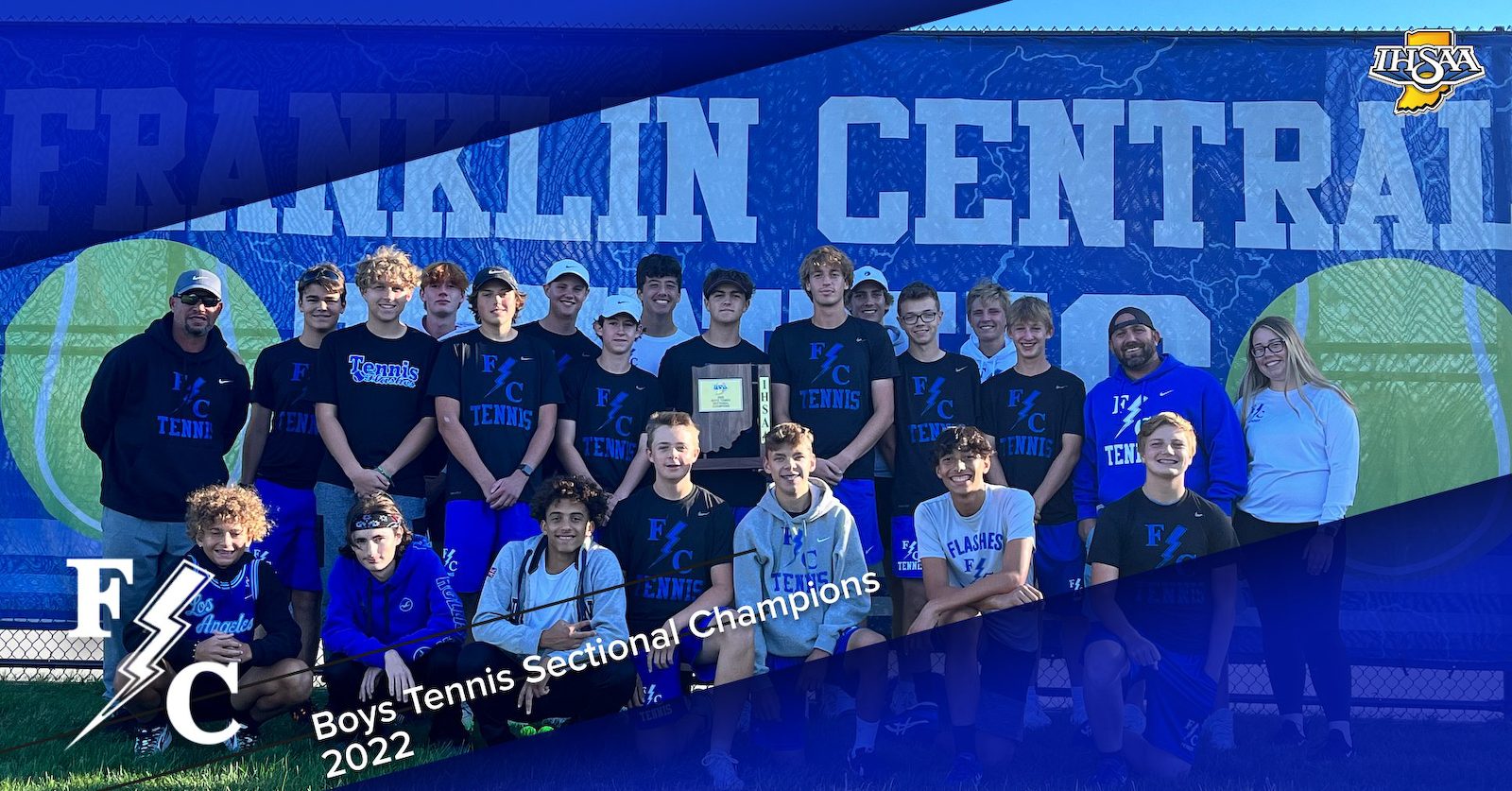 Boys Tennis - 2022 Sectional CHAMPIONS cover photo