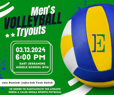 EJHS Men's Volleyball Team Tryouts cover photo