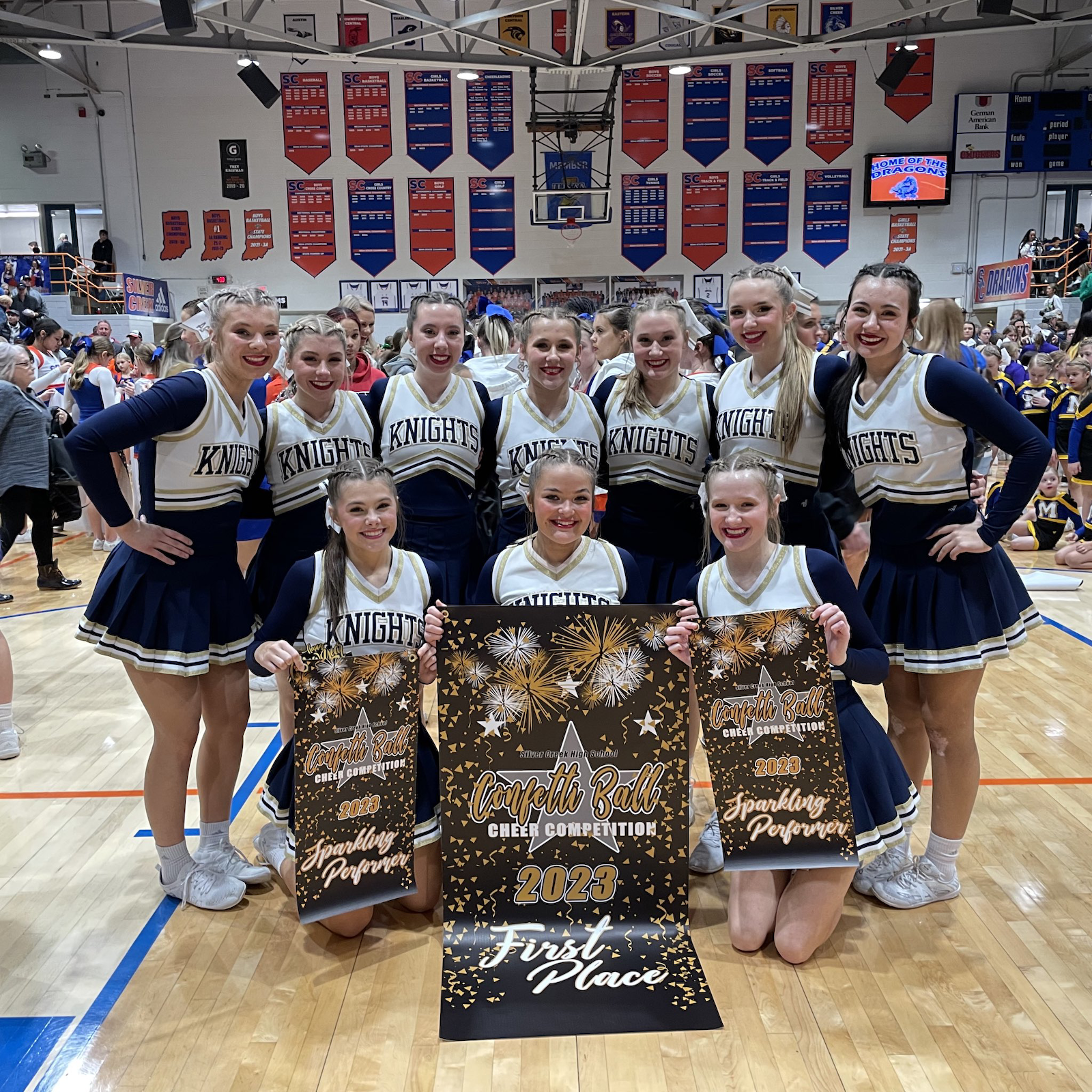 Cheer Competes at Silver Creek cover photo
