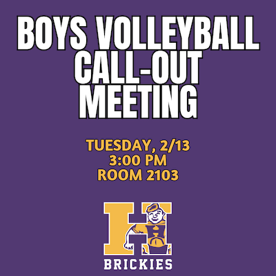 Boys Volleyball Call-out Meeting cover photo