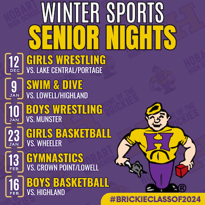 Winter Sports Senior Nights Announced cover photo