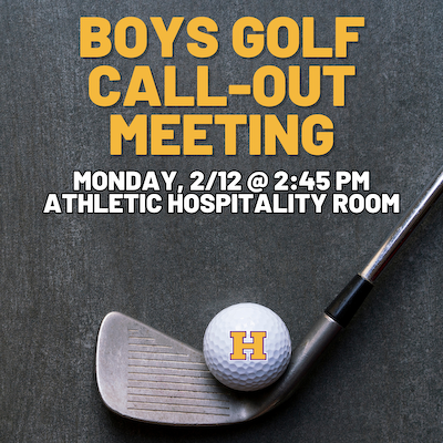 Boys Golf Call-Out Meeting cover photo