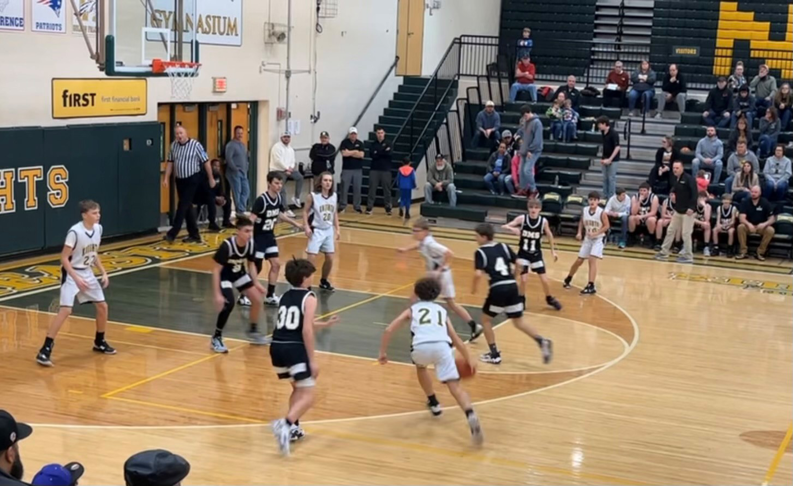 Knights 8th Grade Boys Fall to Driver MS 36-44 cover photo