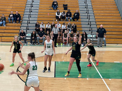 Lady Knights Miss at Buzzer; Fall to Yorktown cover photo