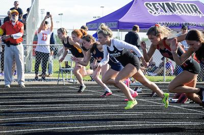 Springs Valley girls' track competes at Seymour Sectional gallery cover photo